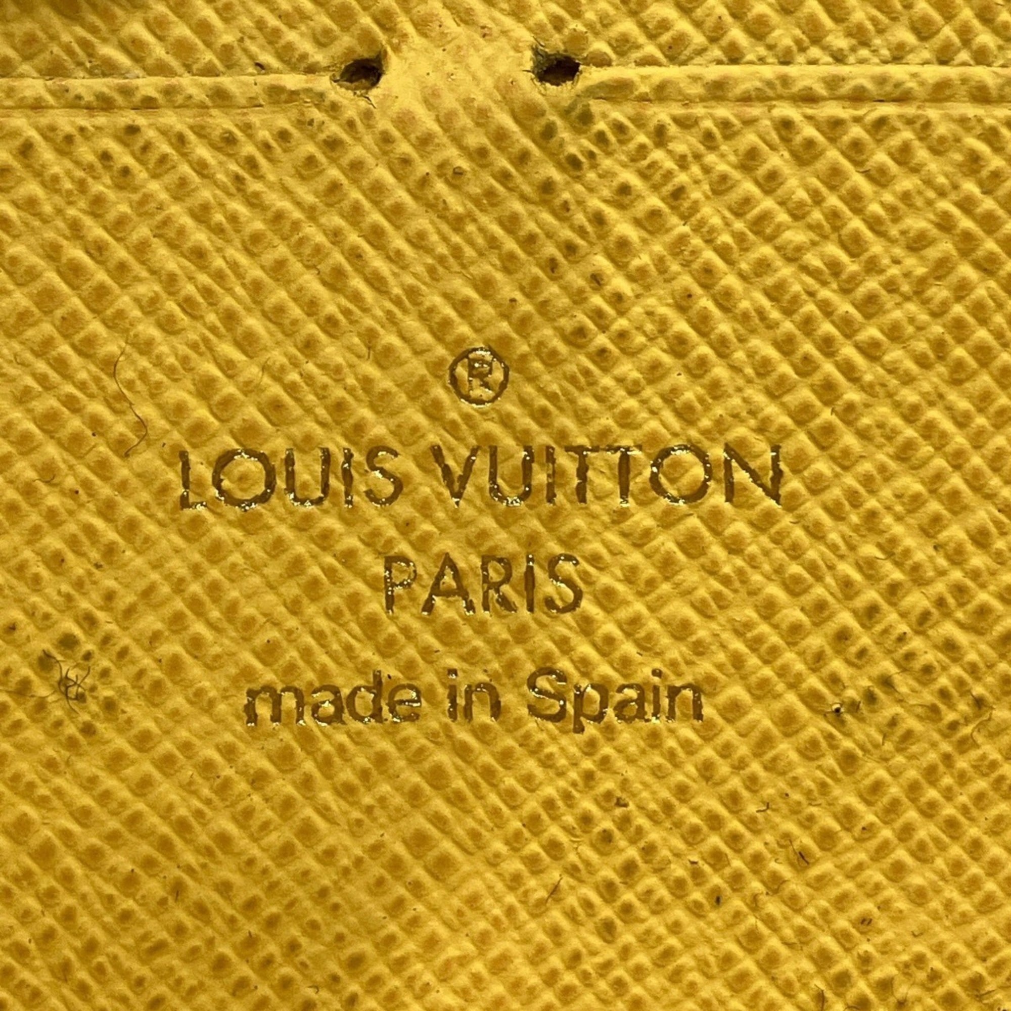 Louis Vuitton White Pvc Long Wallet