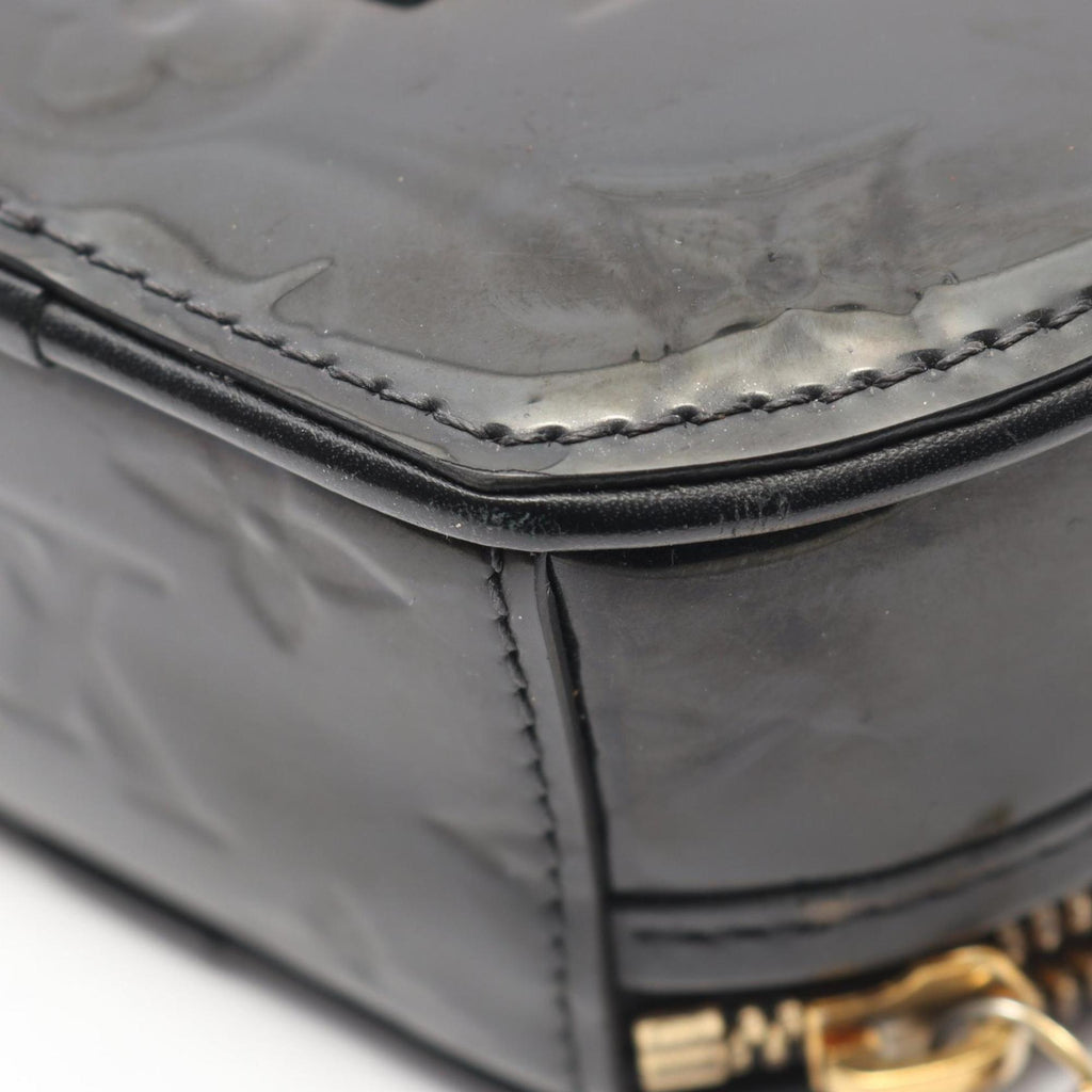 Louis Vuitton Black Noir Vernis Handbag Shoulder Bag