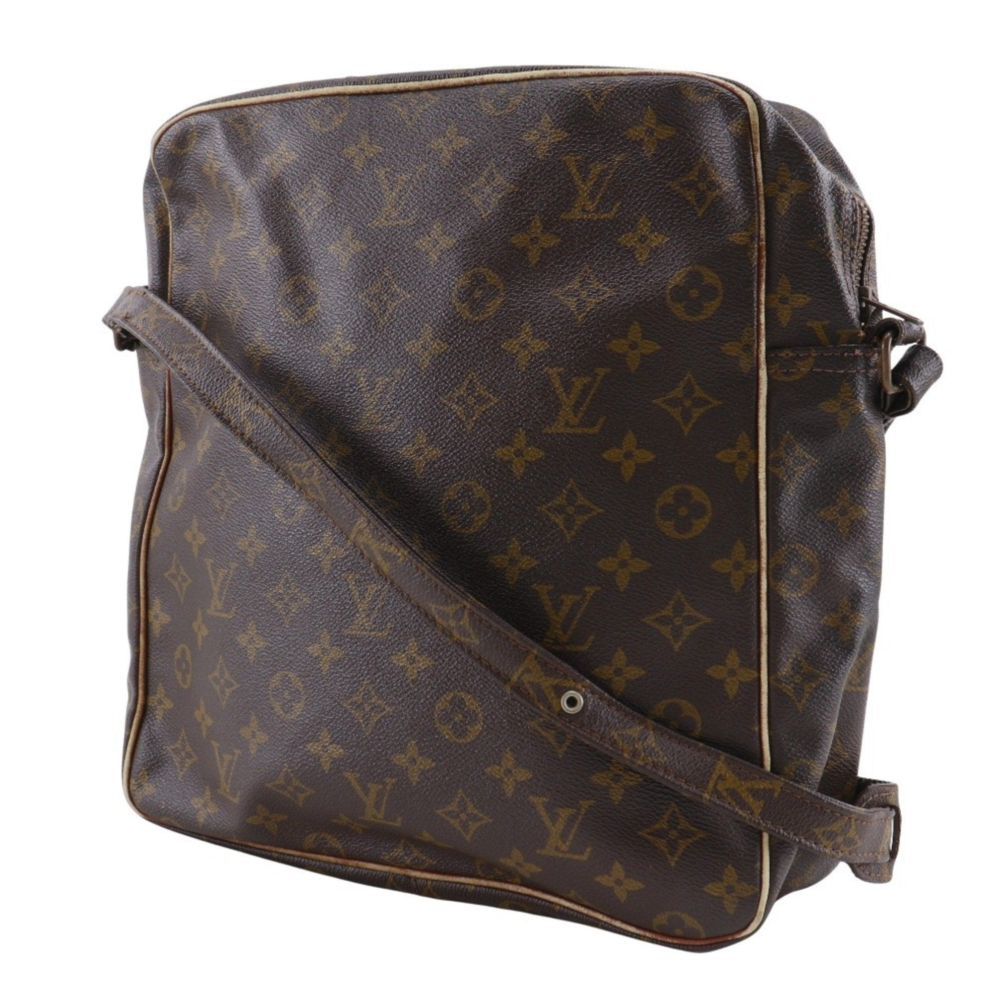 Louis Vuitton Brown Monogram Canvas Shoulder Bag