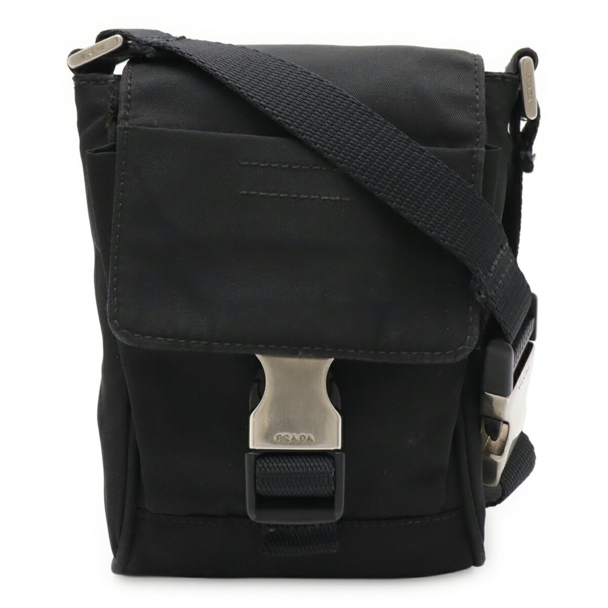 Prada Nero Pochette Pouch Shoulder Bag Sling Bag