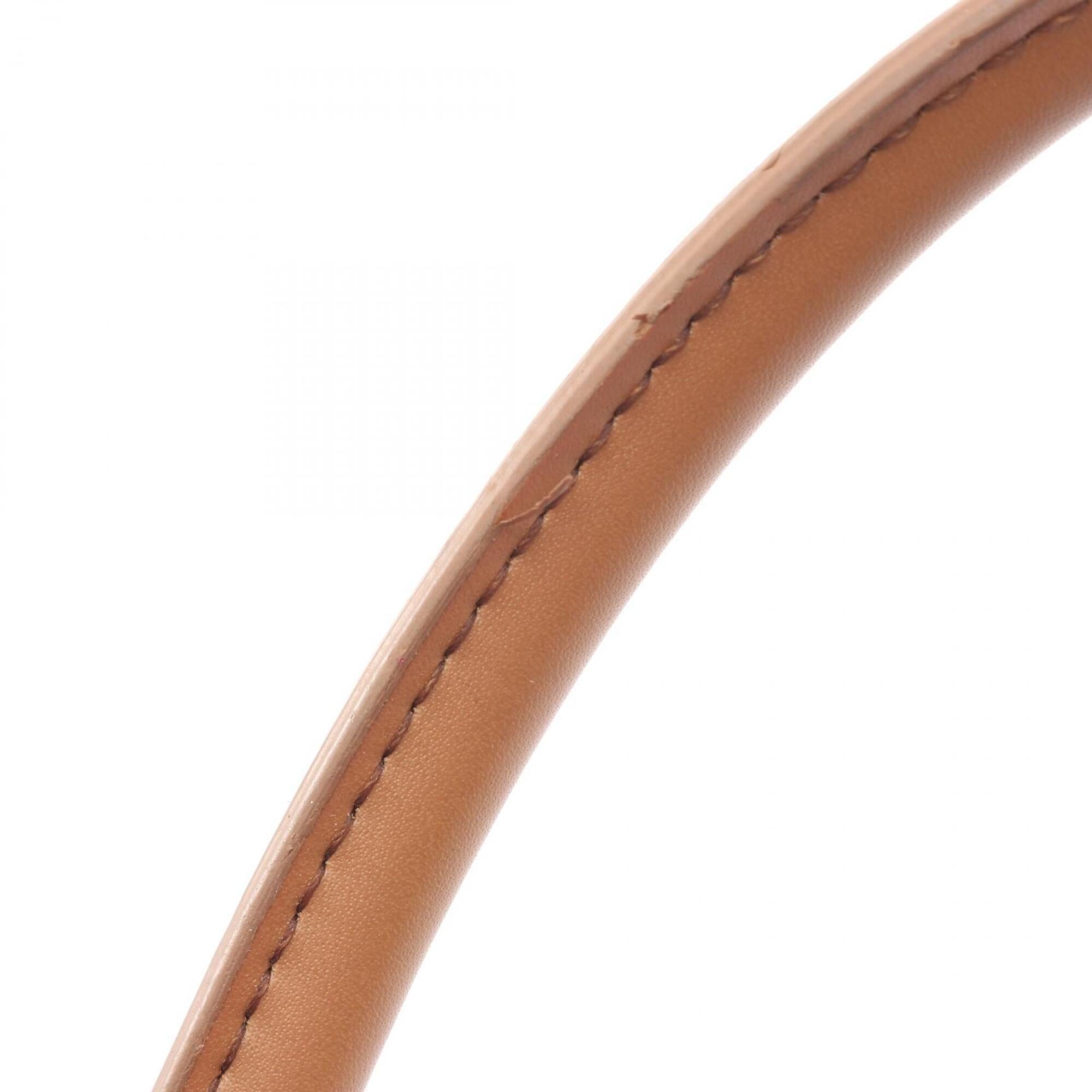 Balenciaga Beige Brown Canvas Leather Hand