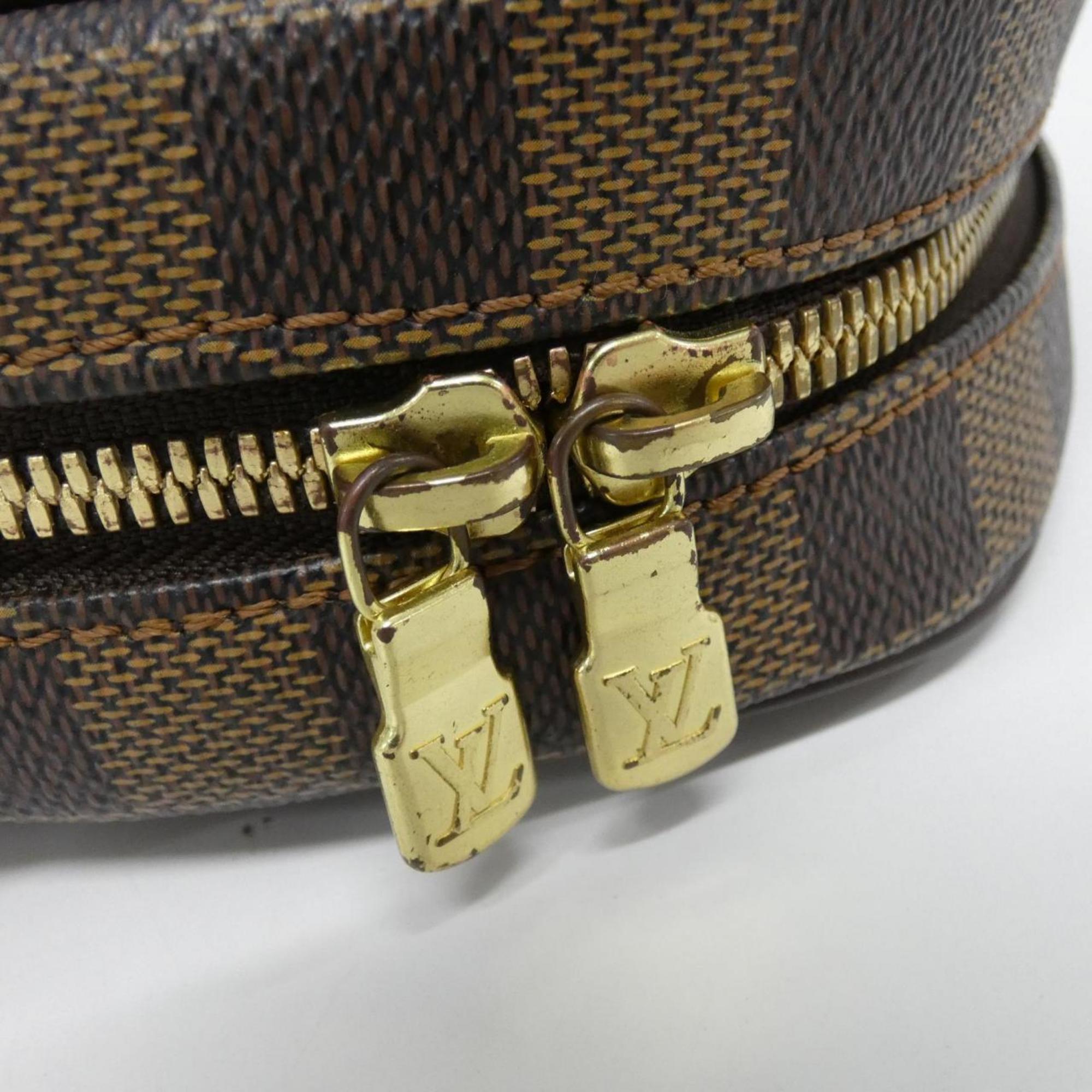 Louis Vuitton Damier Canvas Ebene Damier Canvas Shoulder Bag