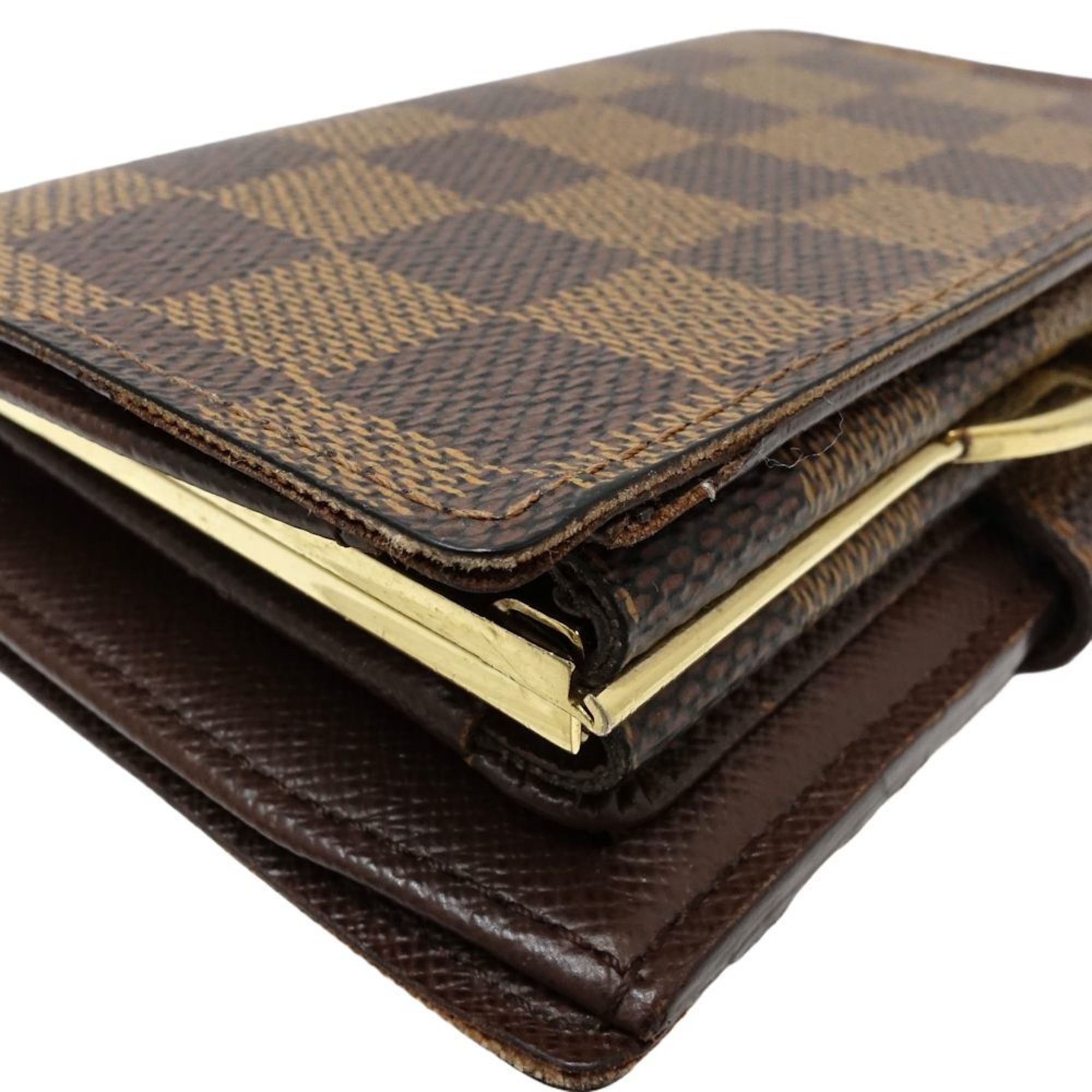 Louis Vuitton Damier Ebene Canvas Wallet