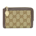 Gucci Brown Canvas Wallet (Bi-Fold) (Pre-Owned)
