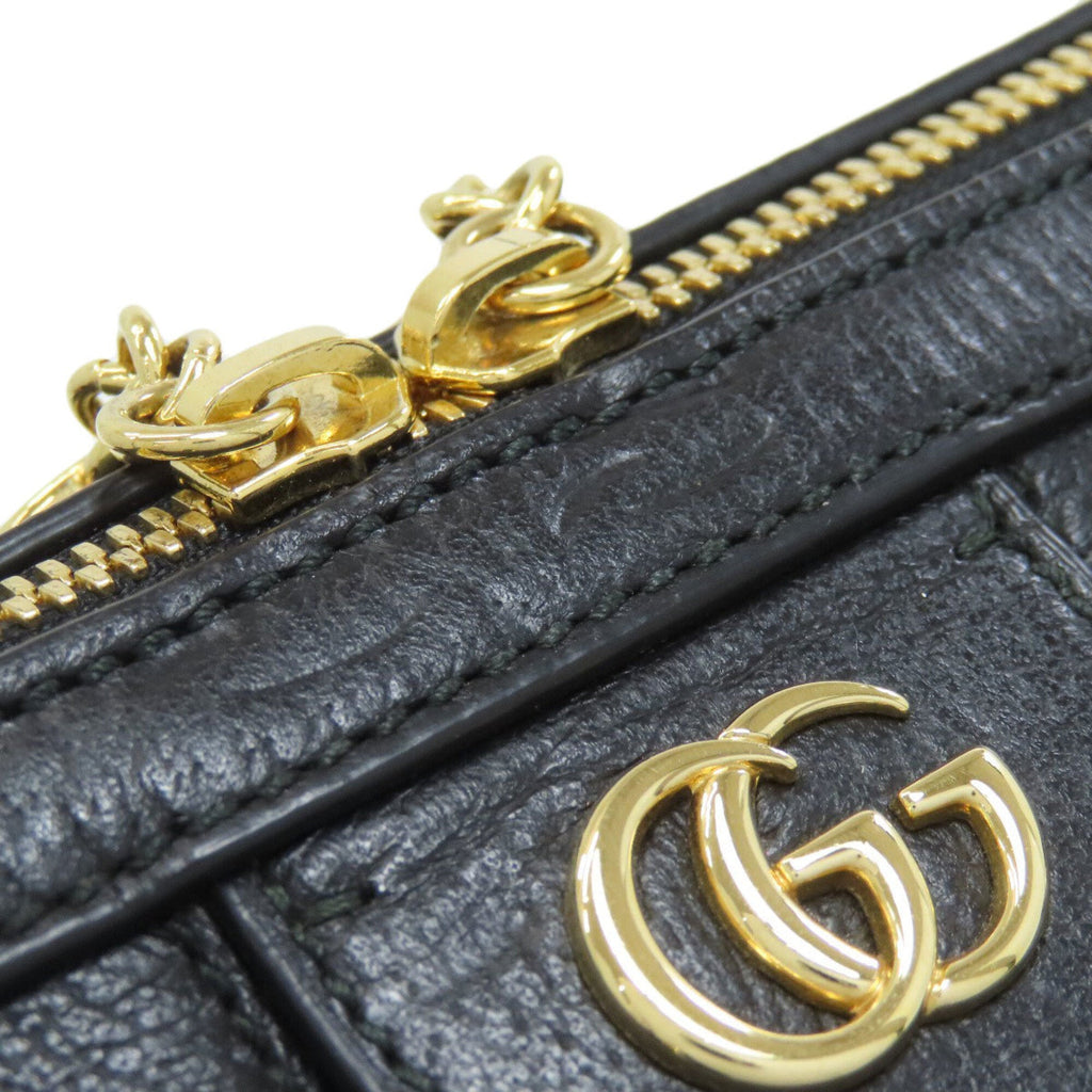 Gucci Black Leather Handbag (Pre-Owned)