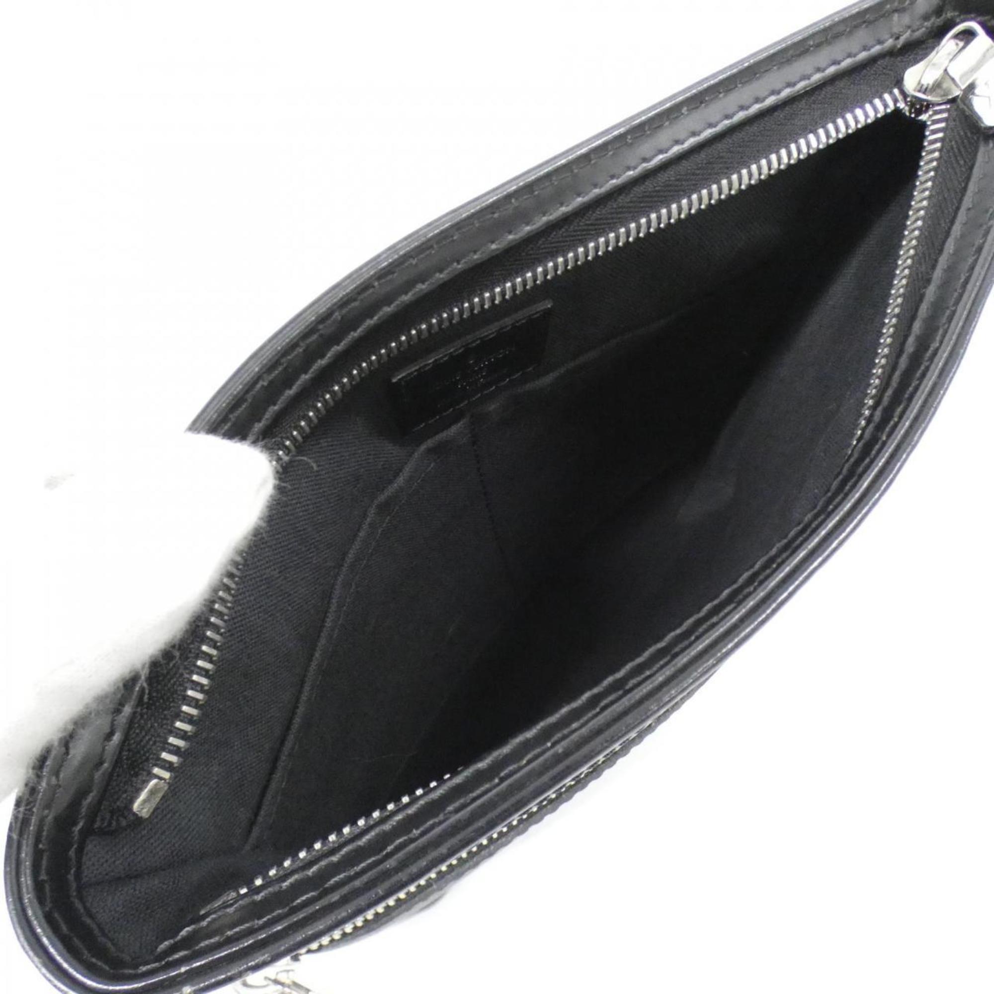 Louis Vuitton Graphite Coated Canvas Shoulder Bag