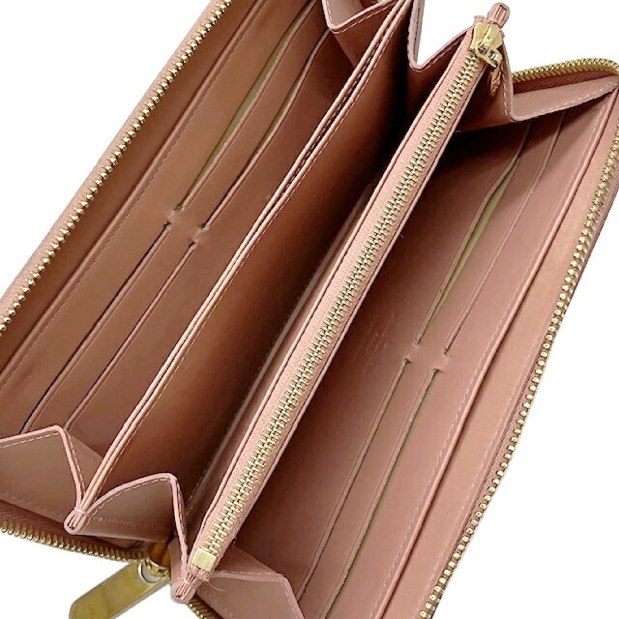 Louis Vuitton Pink Vernis Long Wallet