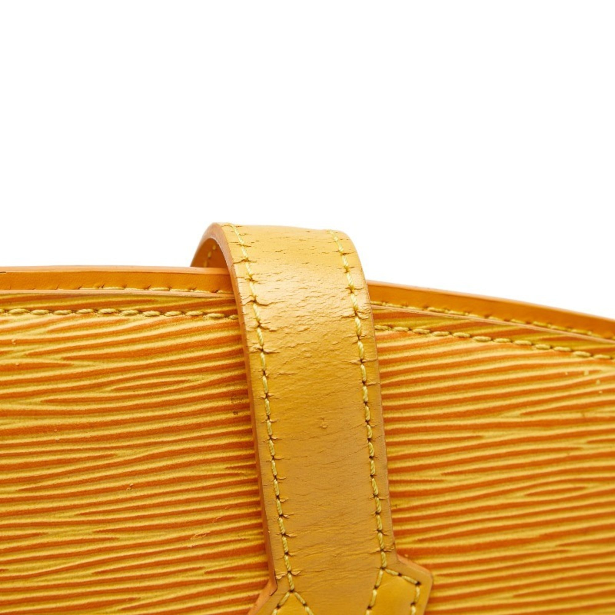 Louis Vuitton Yellow Leather Shoulder Bag