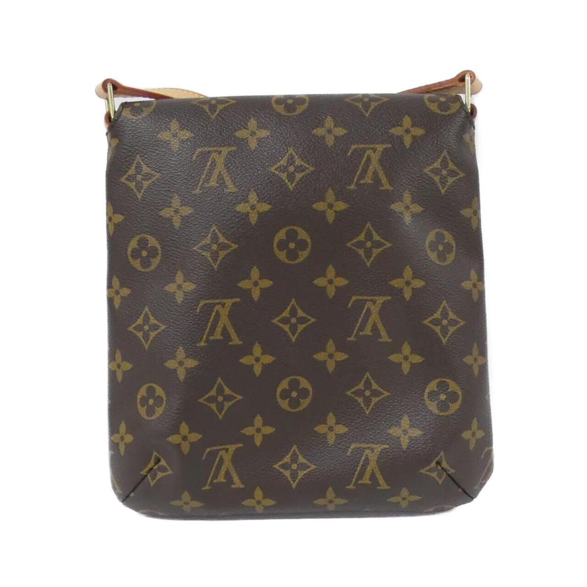 Louis Vuitton Marron Coated Canvas Shoulder Bag
