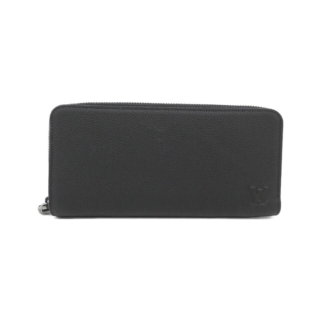 Louis Vuitton Black Leather Long Wallet