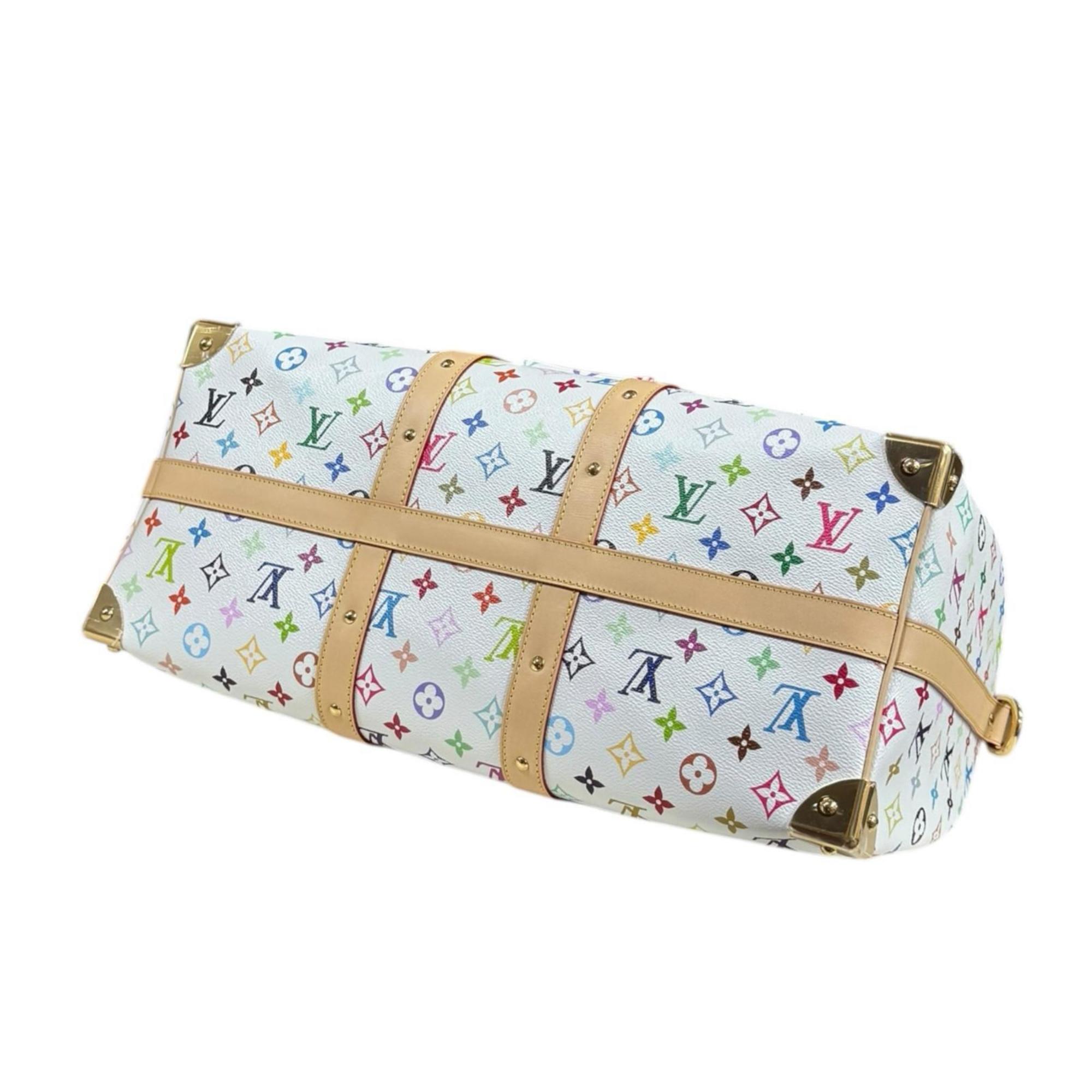 Louis Vuitton Monogram Multicolore Multi-Color White Monogram Multicolore Boston Bag
