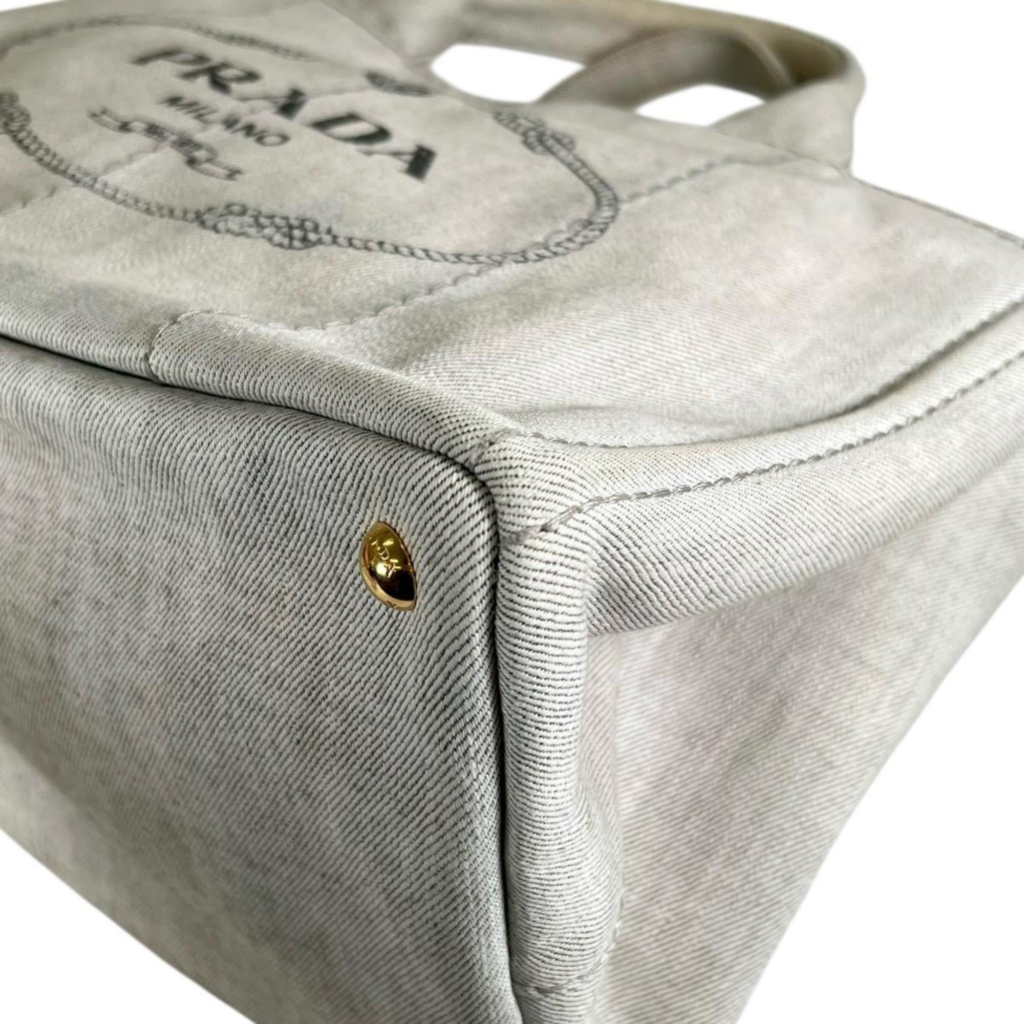 Prada Denim Tote Bag