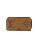 Louis Vuitton Brown Pvc Leather Long Wallet