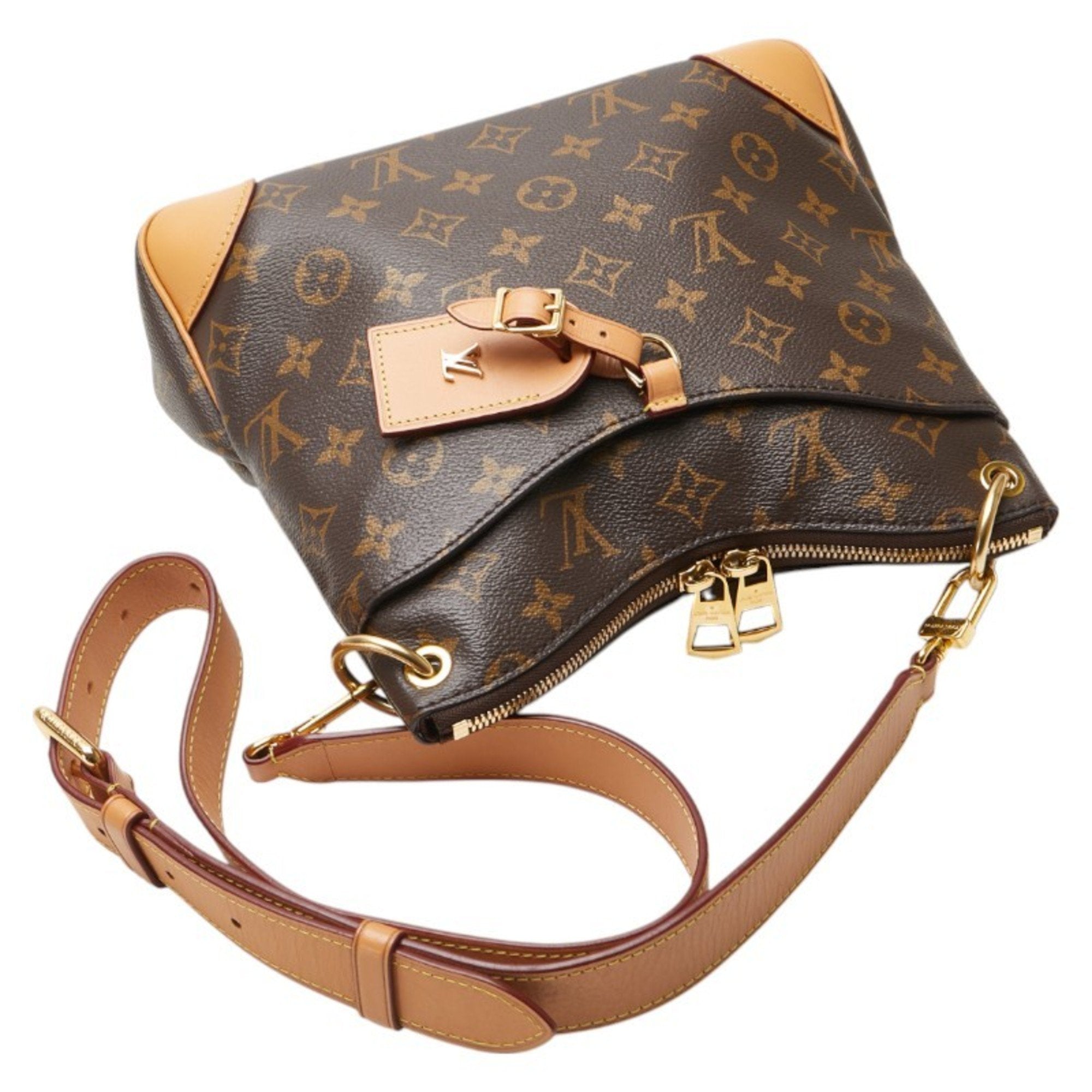 Louis Vuitton Monogram Brown Pvc Leather Shoulder Bag