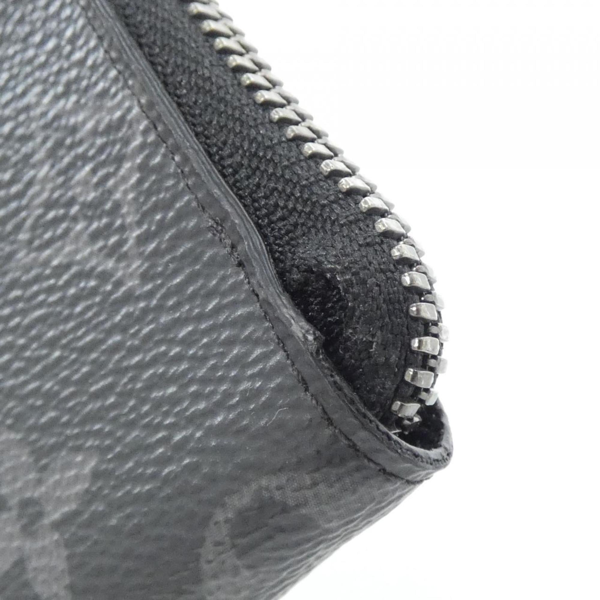 Louis Vuitton Black Coated Canvas Coin Purse/Coin Case