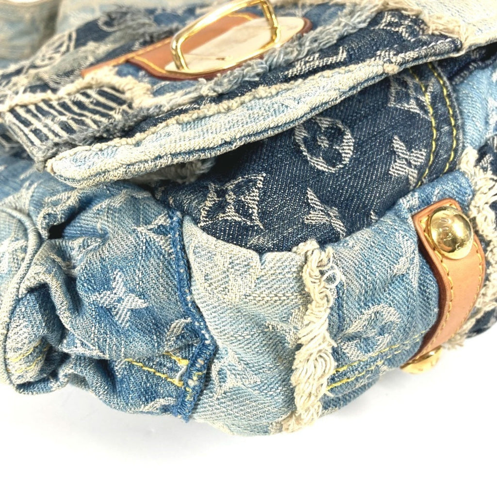 Louis Vuitton Monogram Denim Blue Monogram Denim Messenger Bag Shoulder Bag