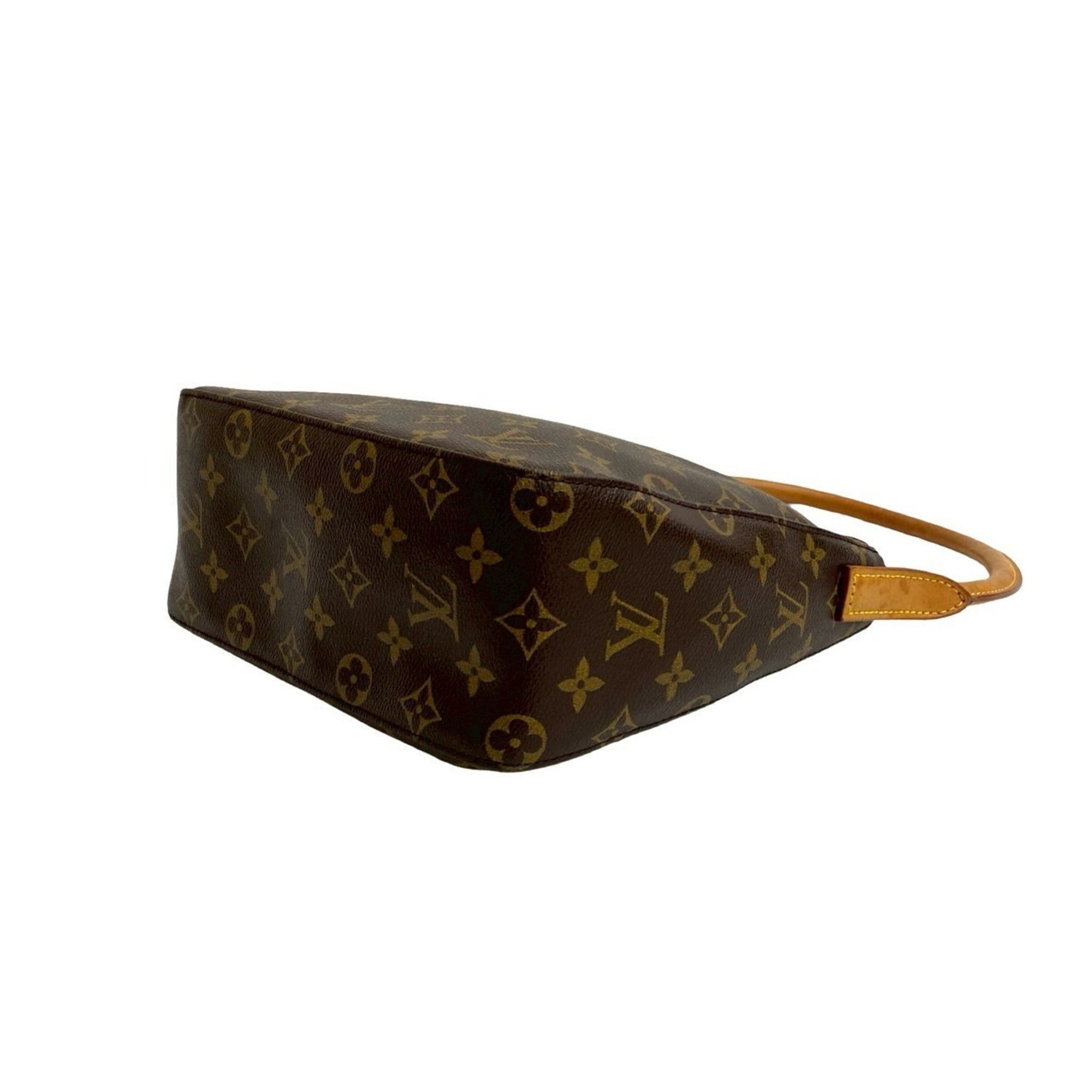 Louis Vuitton Brown Leather Shoulder Bag