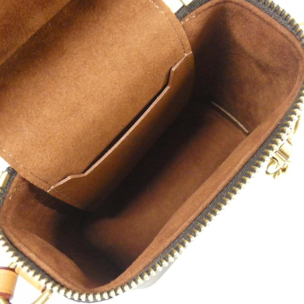 Louis Vuitton Brown Coated Canvas Handbag
