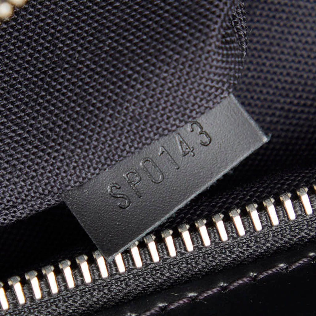Louis Vuitton Black Pvc Leather Shoulder Bag
