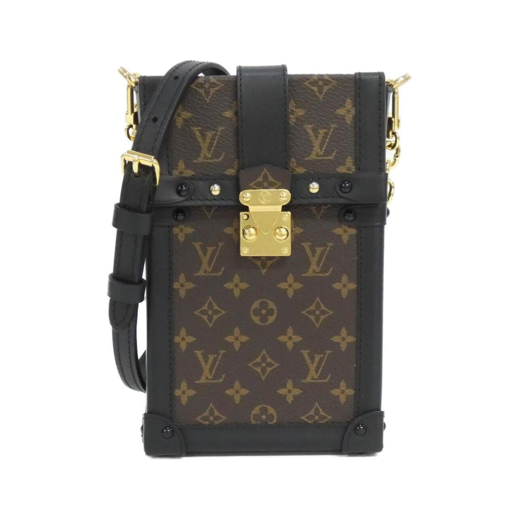 Louis Vuitton Monogram Marron Coated Canvas Pochette Shoulder Bag