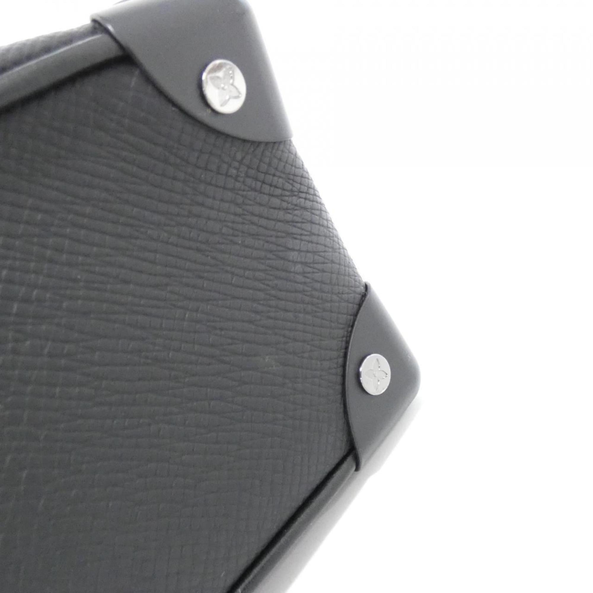Louis Vuitton Black Leather Shoulder Bag