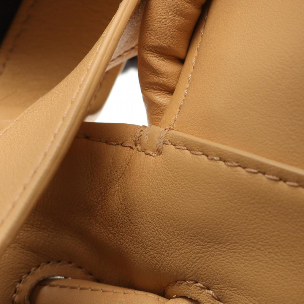 Bottega Veneta Beige Leather Handbag