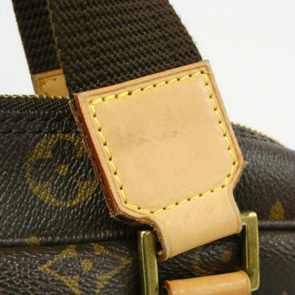 Louis Vuitton Brown Coated Canvas Handbag