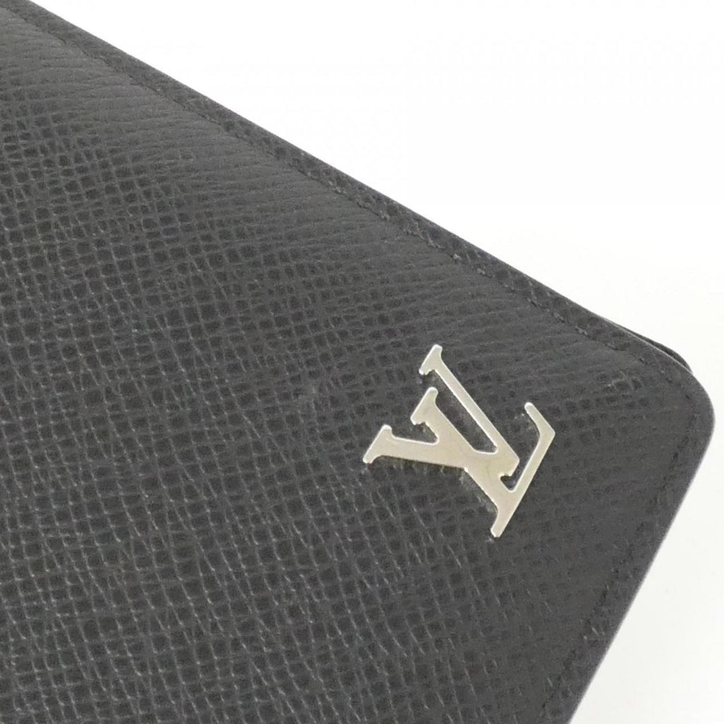 Louis Vuitton Black Leather Long Wallet