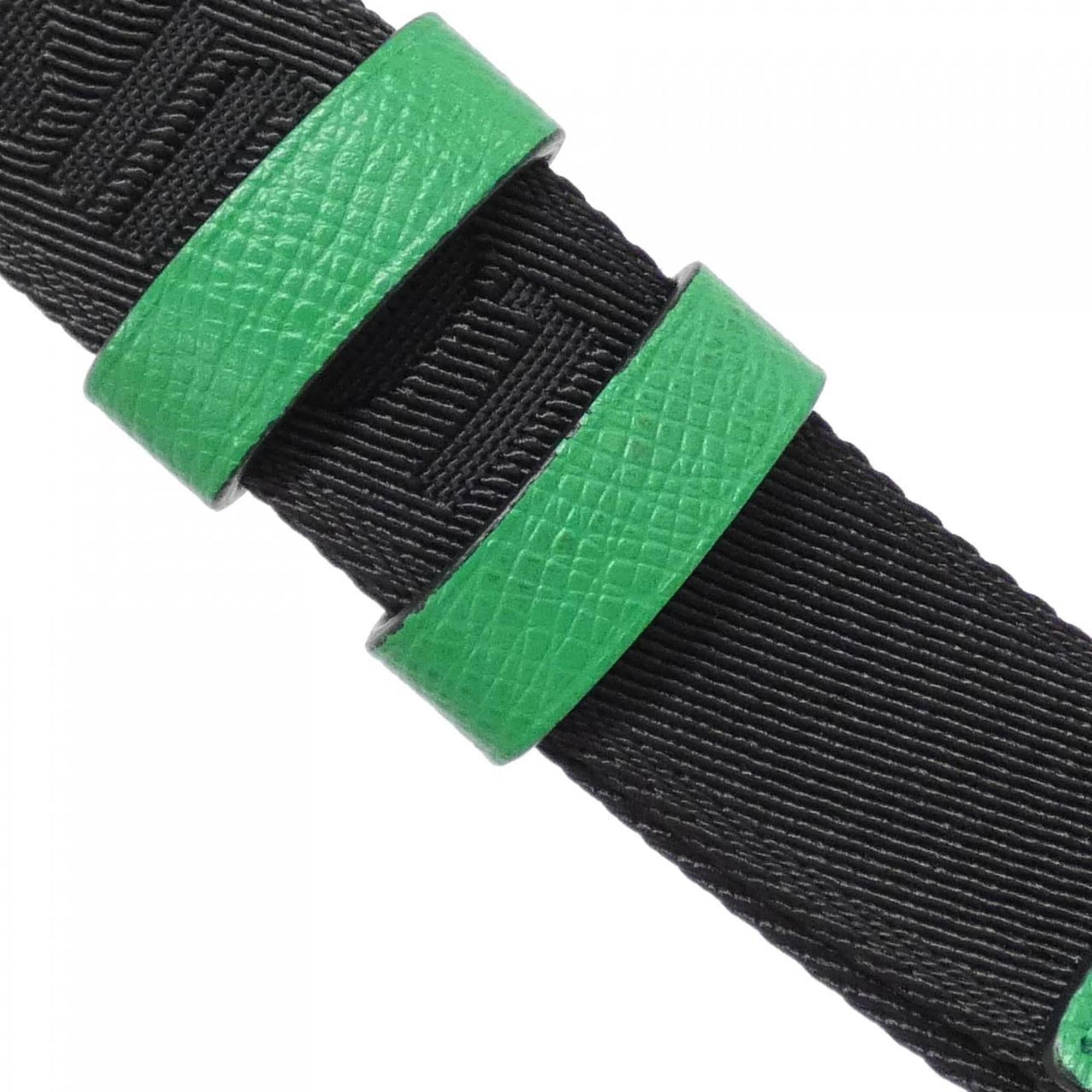 Louis Vuitton Vert Coated Canvas Leather Shoulder Bag