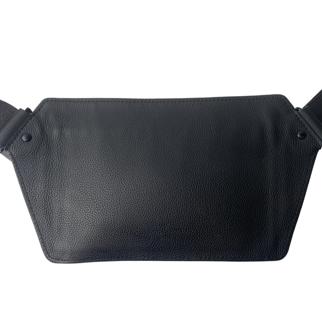 Louis Vuitton Black Leather Sling Bag