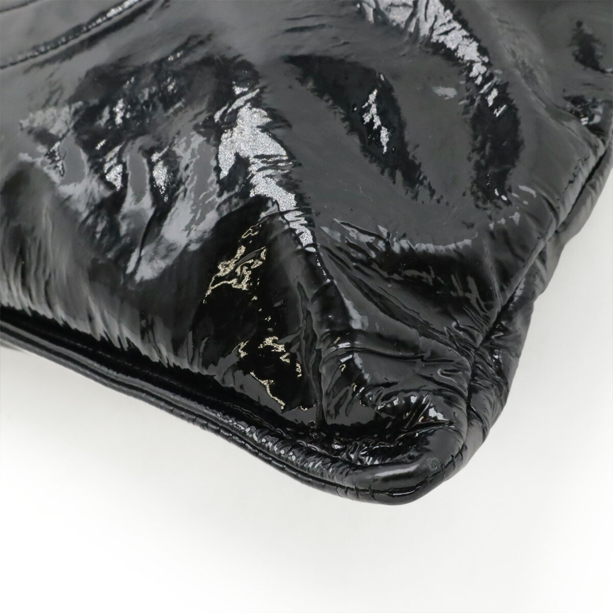 Chanel Black Leather Shoulder Bag Tote Bag