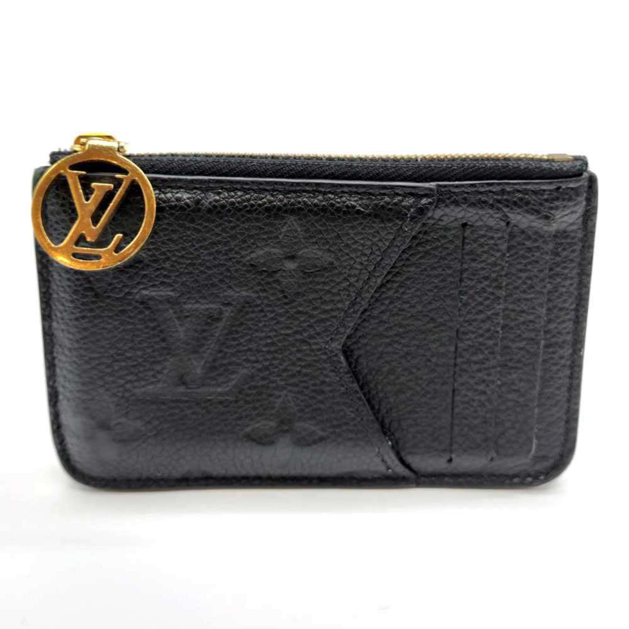 Louis Vuitton Black Monogram Empreinte Coin Purse/Coin Case