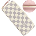 Louis Vuitton Damier Azur Rose Ballerine Damier Azur Long Wallet