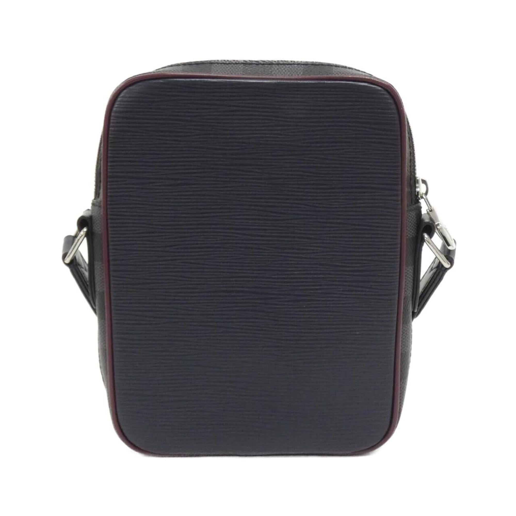 Louis Vuitton Epi Graphite Coated Canvas Leather Shoulder Bag