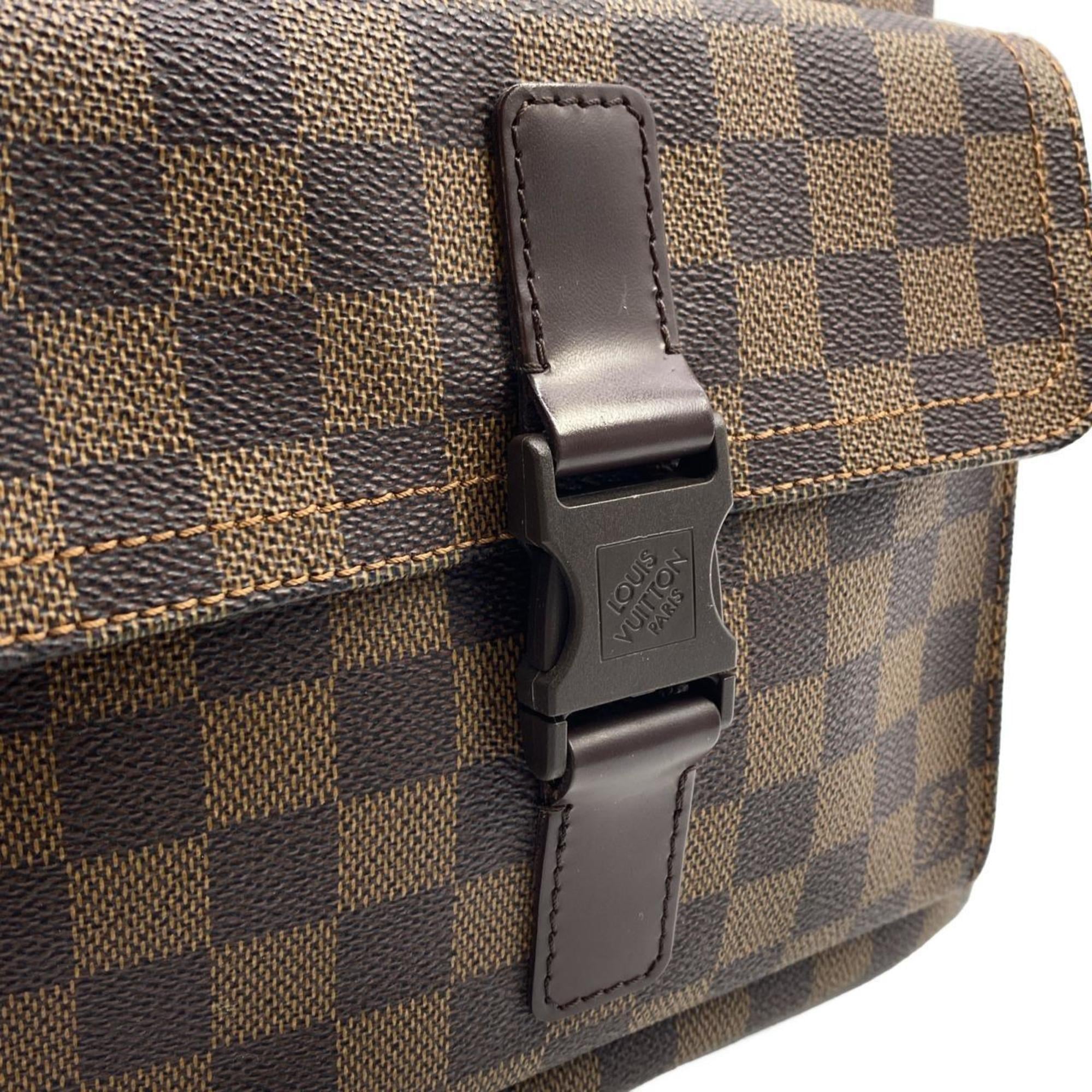 Louis Vuitton Ebene Coated Canvas Pochette Shoulder Bag