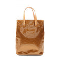 Louis Vuitton Bronze Brown Leather Tote Bag
