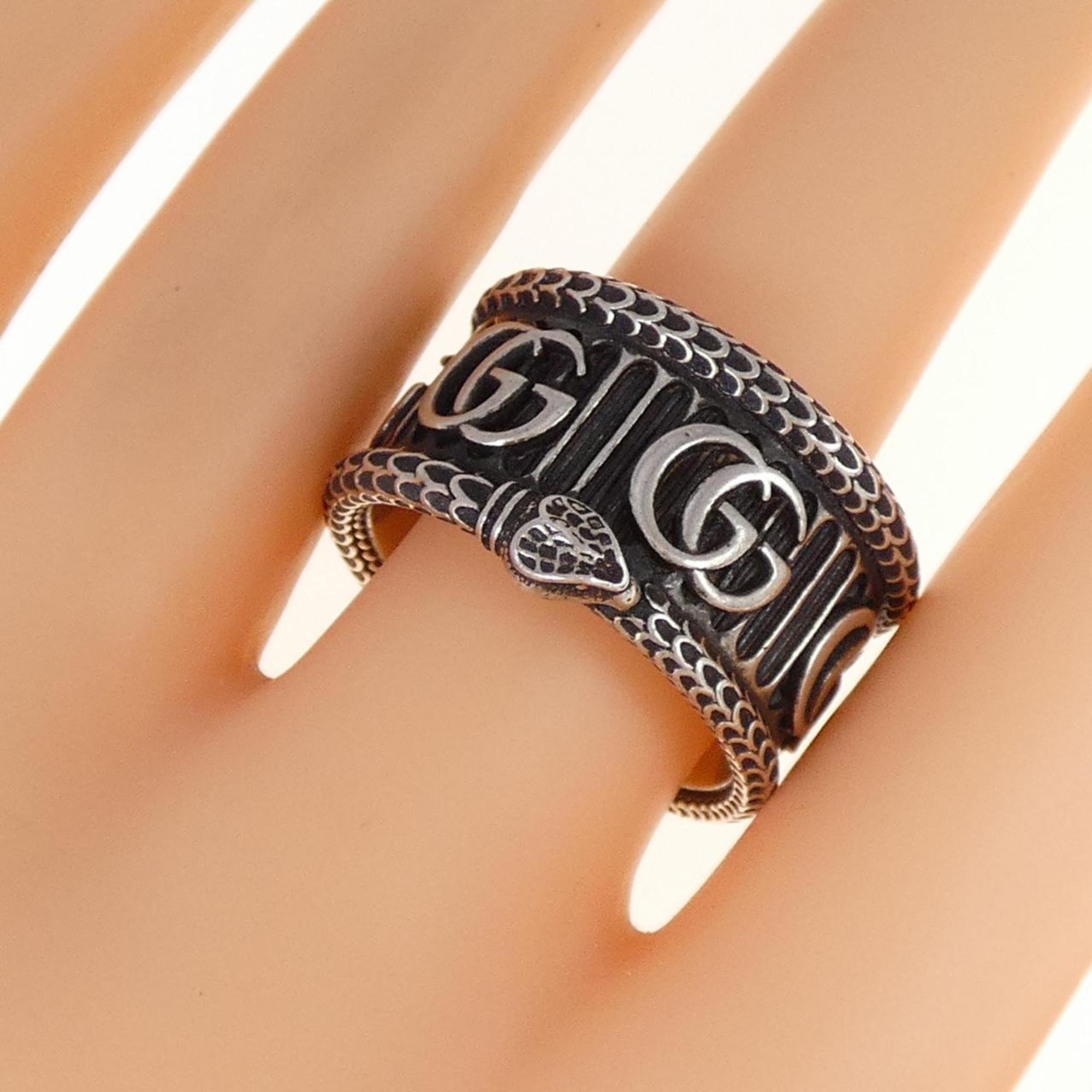 Gucci Silver 925 Band Ring (Pre-Owned)