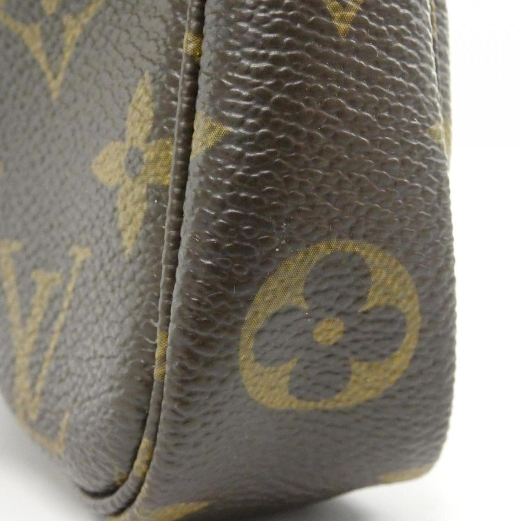 Louis Vuitton Marron Coated Canvas Pouch