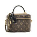 Louis Vuitton Marron Coated Canvas Handbag