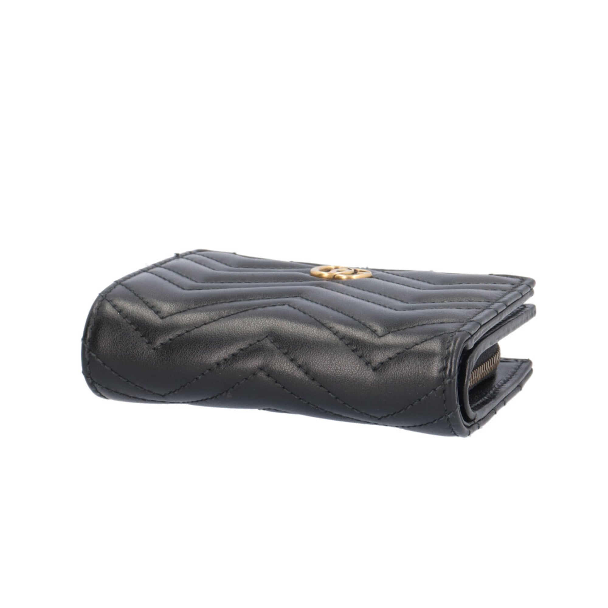 Gucci Black Leather Wallet (Bi-Fold) (Pre-Owned)