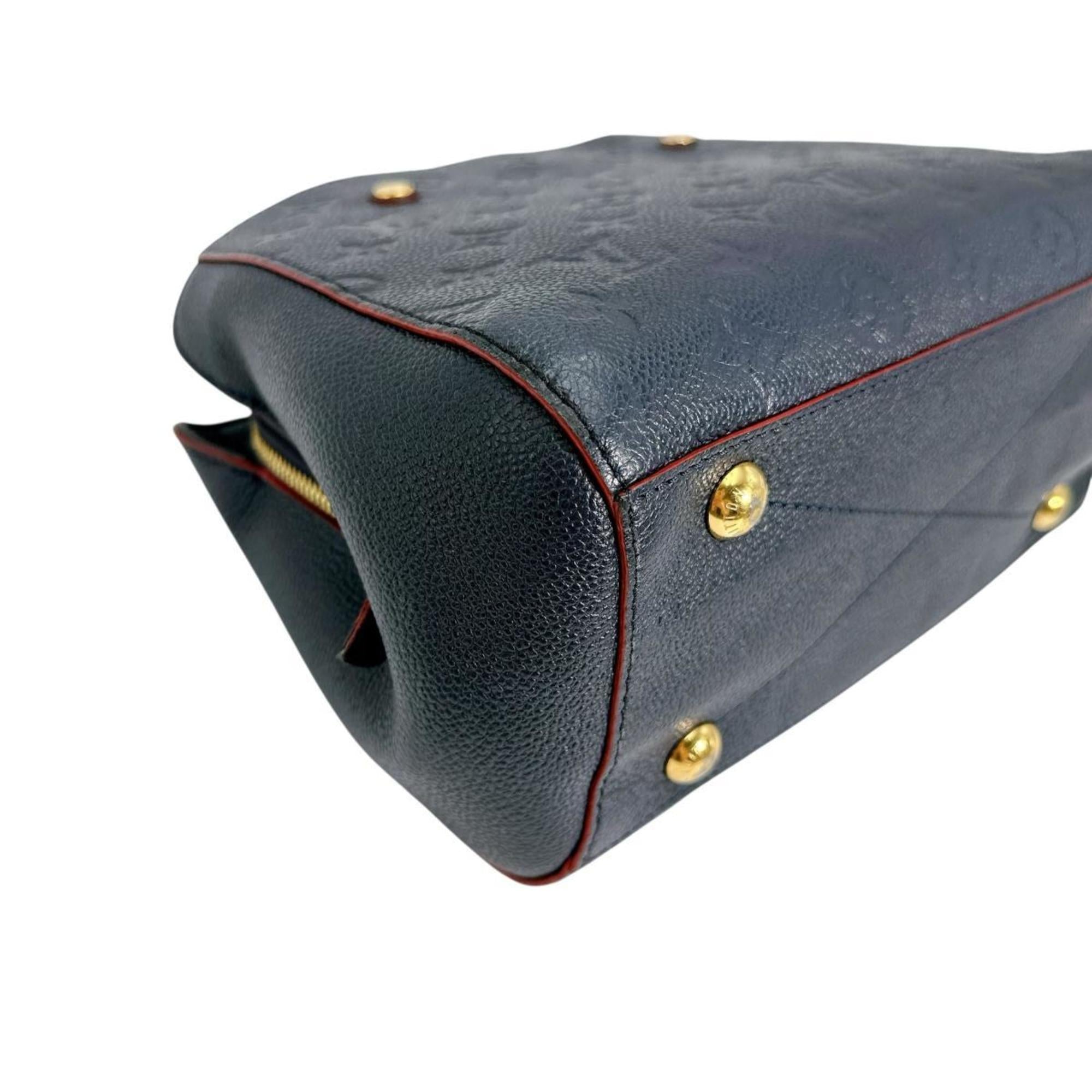 Louis Vuitton Marine Rouge Monogram Empreinte Shoulder Bag