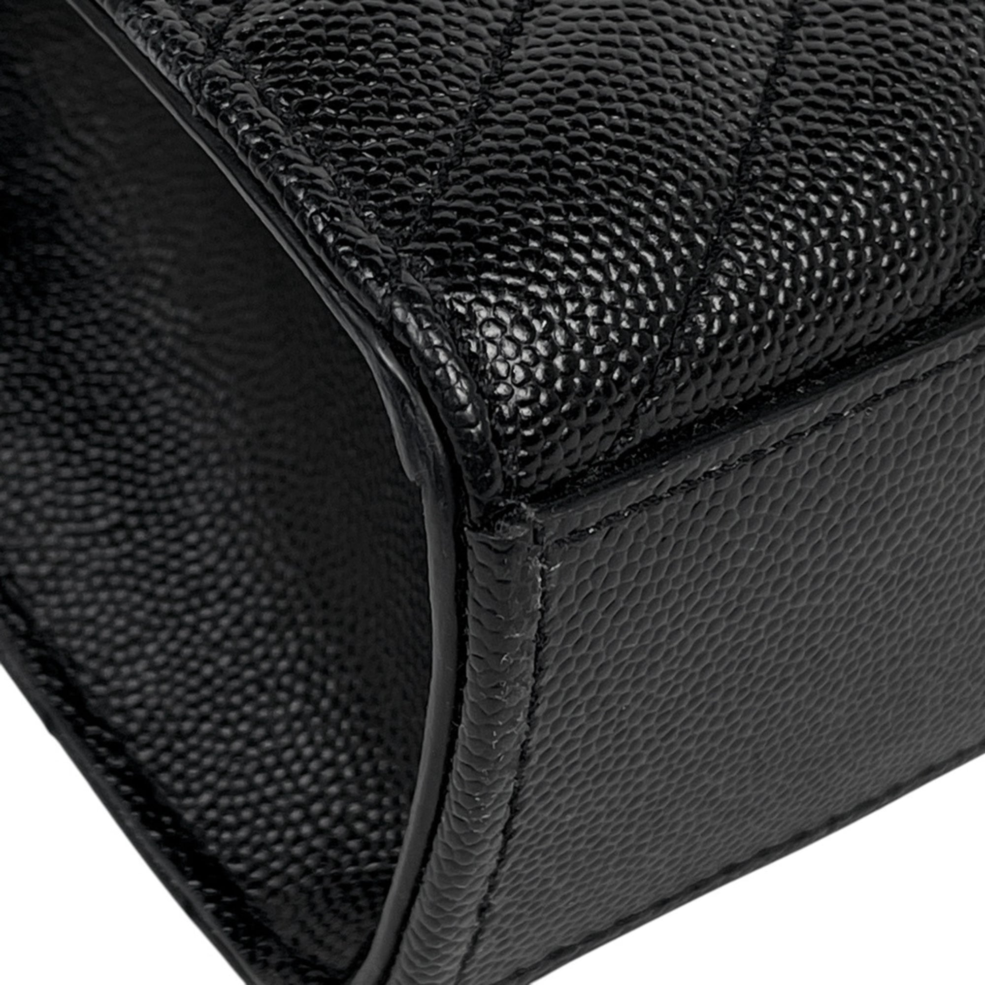 Yves Saint Laurent Black Leather Shoulder Bag (Pre-Owned)