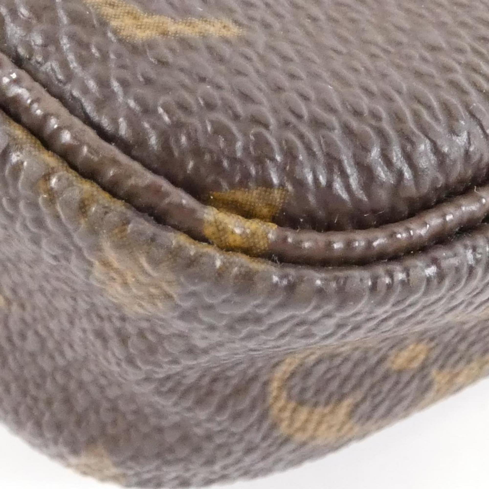 Louis Vuitton Brown Coated Canvas Pouch