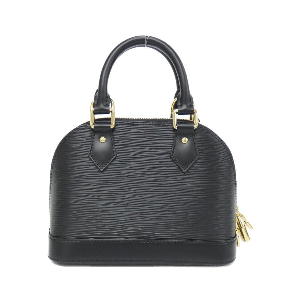 Louis Vuitton Black Leather Handbag