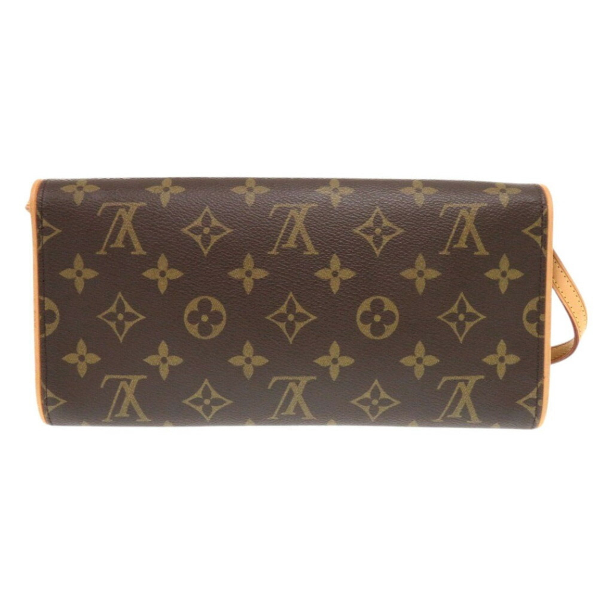 Louis Vuitton Brown Monogram Monogram Pochette Shoulder Bag