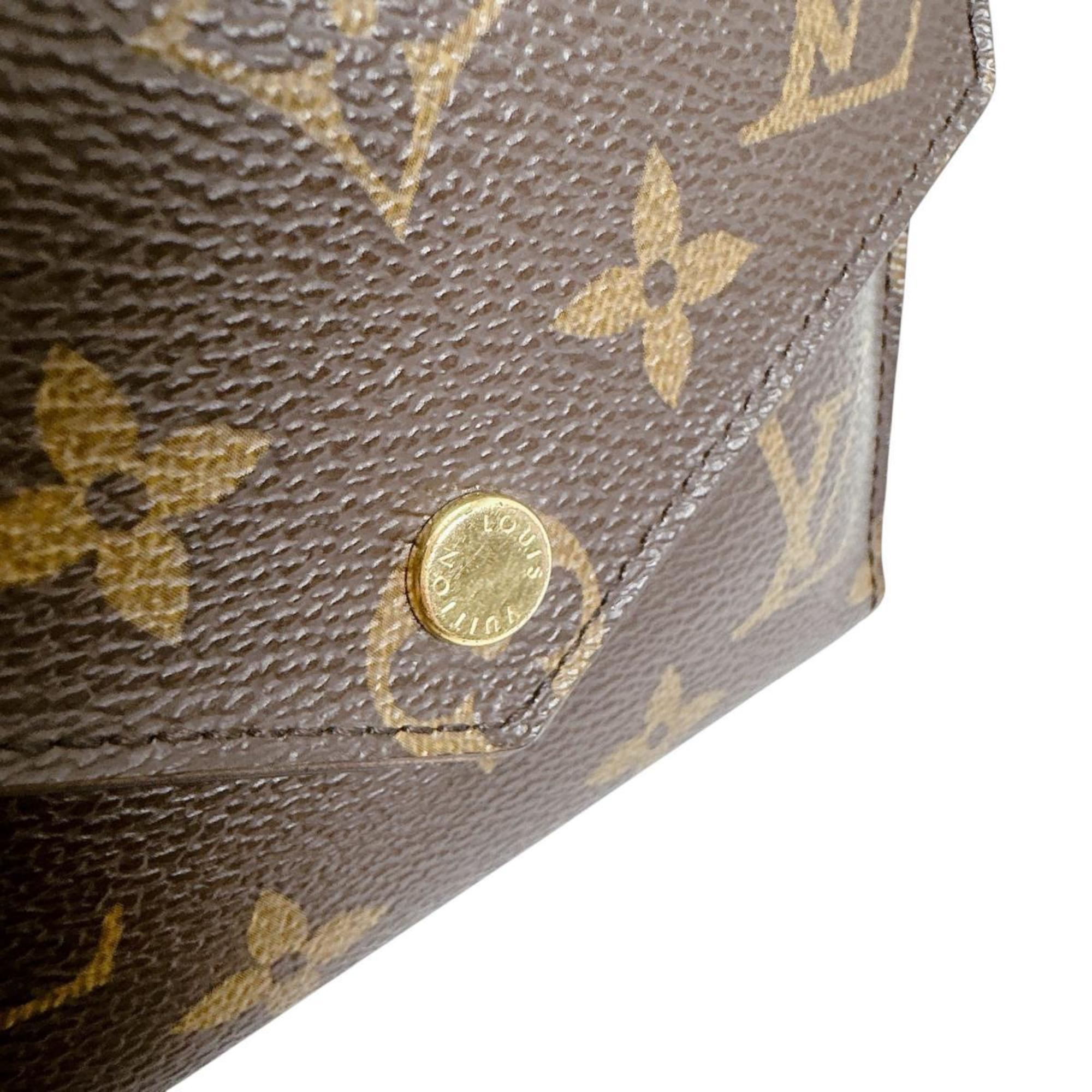 Louis Vuitton Monogram Brown Monogram Wallet (Tri-Fold)