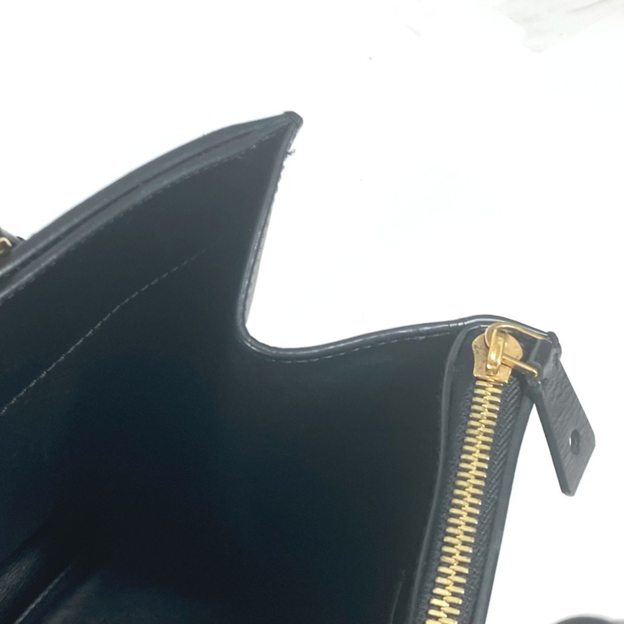 Louis Vuitton Black Noir Leather Handbag