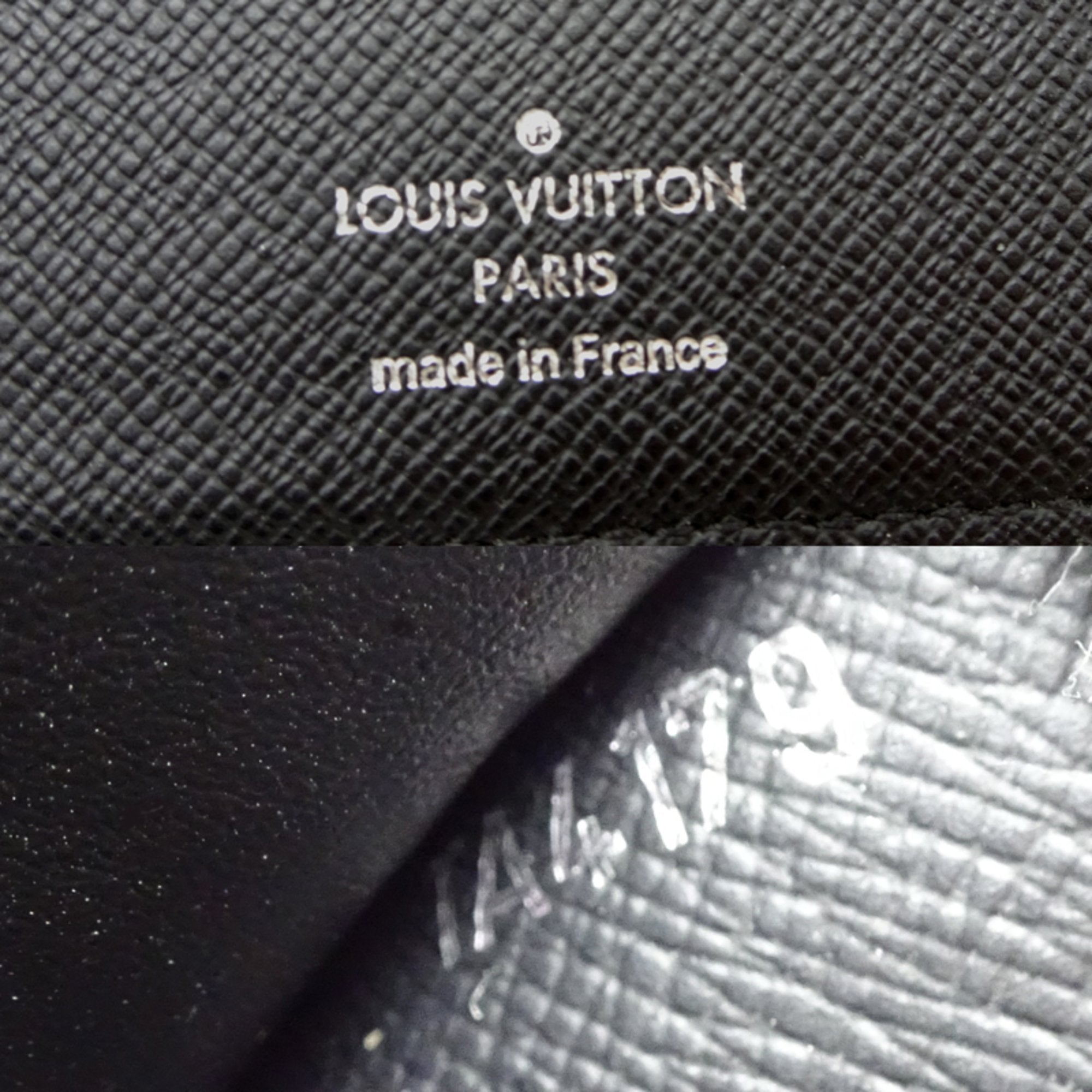 Louis Vuitton Black Noir Damier Graphite Wallet