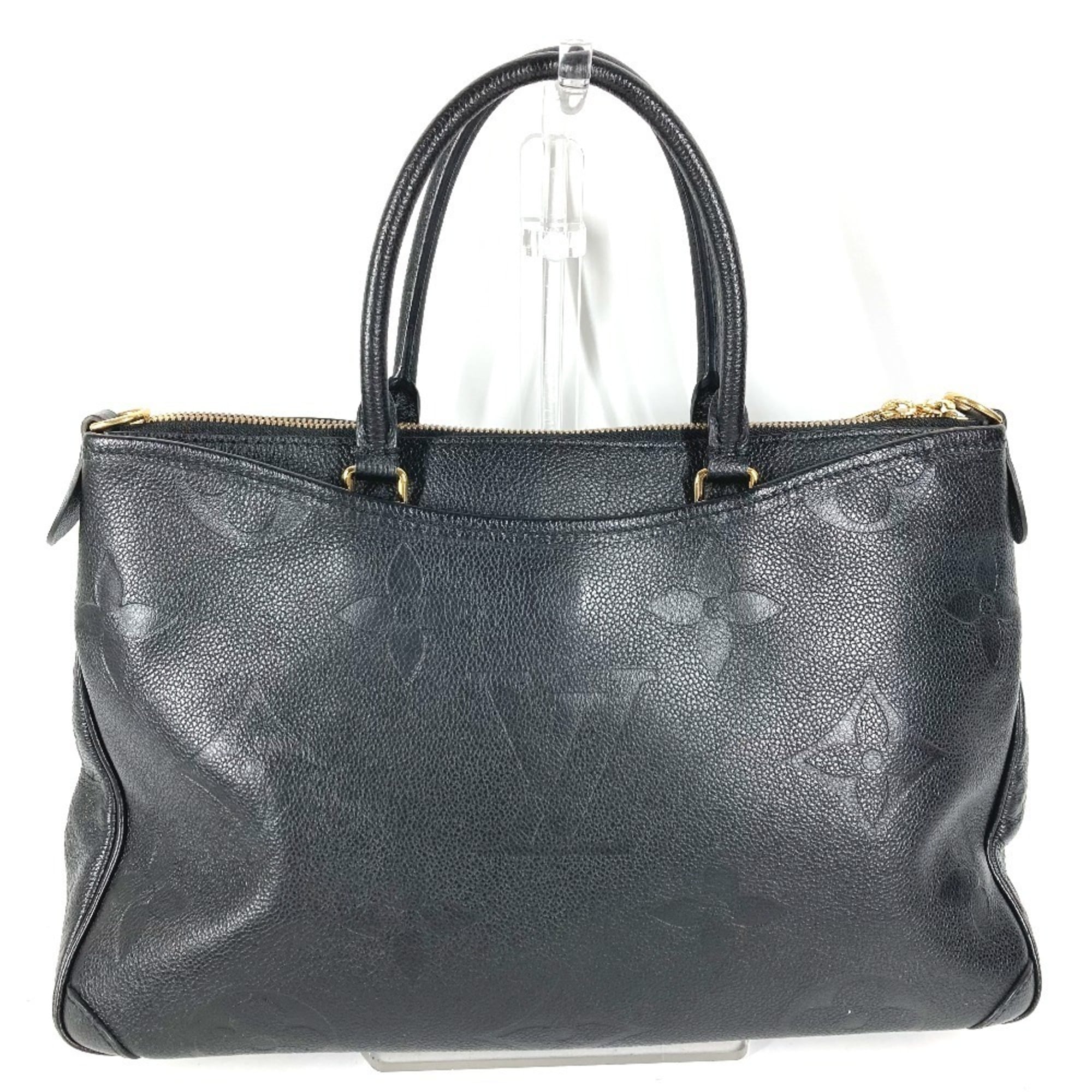 Louis Vuitton Monogram Empreinte Black Noir Monogram Empreinte Shoulder Bag Tote Bag