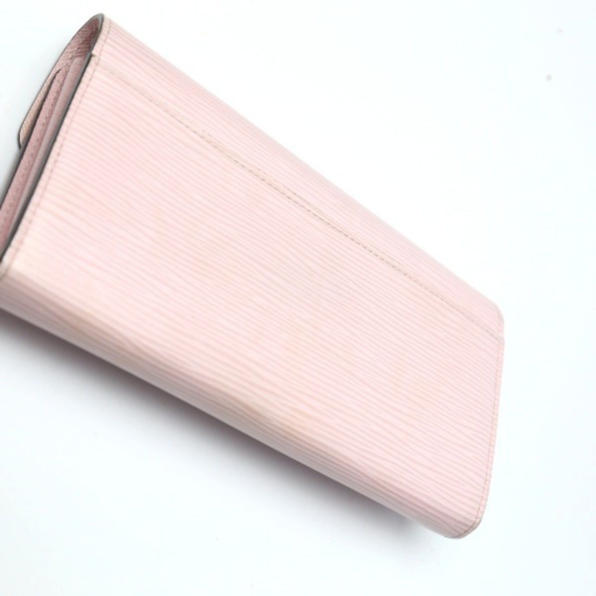 Louis Vuitton Rose Ballerine Epi Leather Long Wallet (Tri-Fold)
